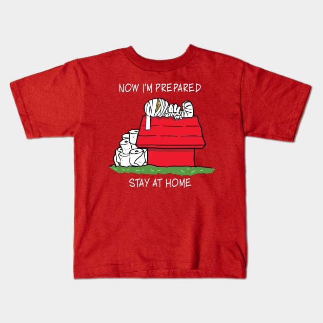 Toilet paper hoarder Kids T-Shirt by peekxel